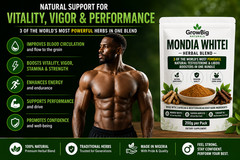 Mondia Whitei Tea | Phallovitality Men Aphrodisiac Last Longer in Bed| 100g| DHL