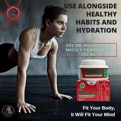 Aguaje Gel with Maca & Fenugreek – 250 ml – Bust & Glutes Enhancing for Women –
