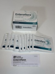 Enteroflora 2000M Bacillus Clausii Probiotic 10 Sachets Intestinal Flora Support