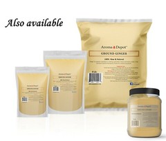 5 lb Ground Ginger Root Powder Natural Premium Raw Zingiber Officinale Jengibre