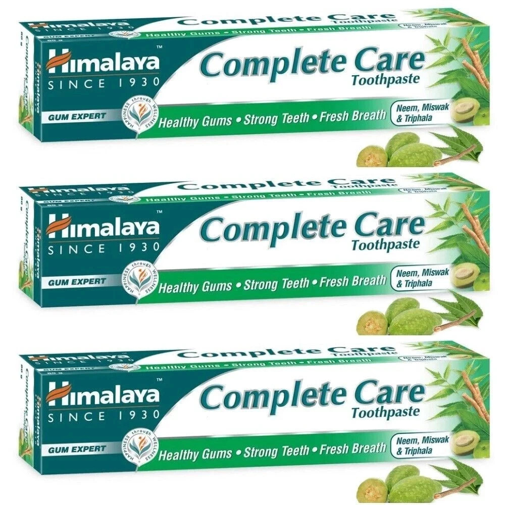 3 Packs x Himalaya Complete Care Toothpaste 150g Each Herbal Tooth Paste