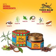 Tiger Balm Red Herbal Oinment Relieving Strength Pain Adult External