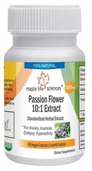 Passion Flower 10:1 Extract Capsule For Anxiety Insomnia Epilepsy Hyperactivity