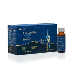 FINE JAPAN Premium Fucoidan Plus Drink Seaweed Extract and Agaricus Mushroom