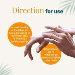 Himalaya Rumalaya Gel Ayurvedic Joint Muscle Wellness 30g x3 Exp 12/2028