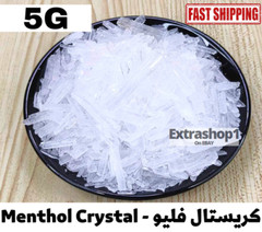 Mint Menthol Mentha Crystal Natural Pure Organic 5-20G كريستال فليو منثول
