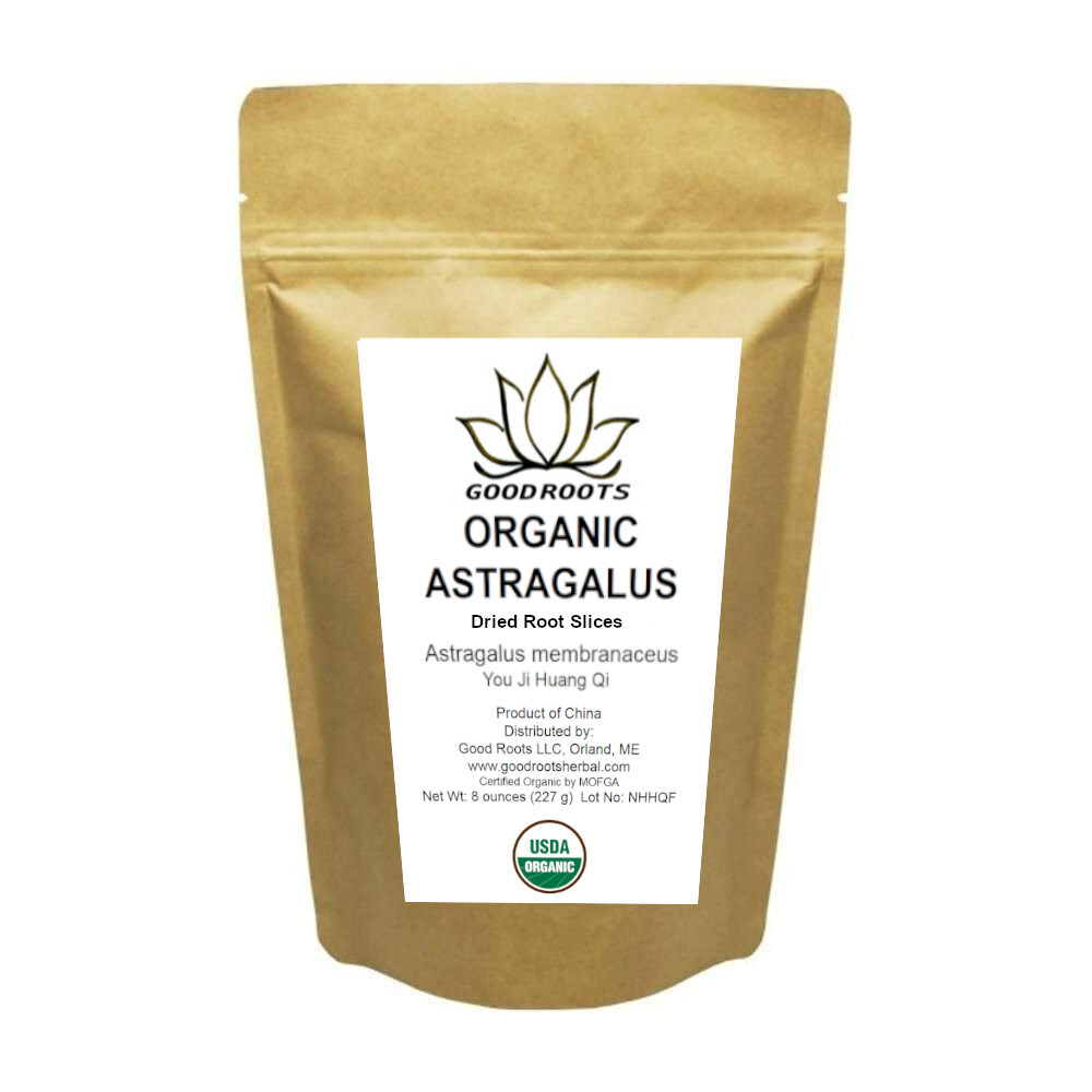 Astragalus Root Premium Organic Slices Huang Qi 227 gr – 8 oz
