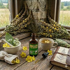 Mullein Extract for Lungs Herbal Respiratory Support EASY liquid Drops DLX USA