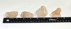 Himalayan Pink Rock Salt Chunks Healing Pretty Home Decor Accent 4.5 oz Lot of 4