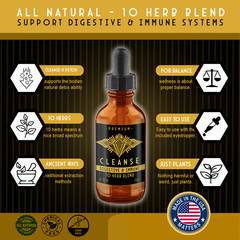 Fungus & Parasite Detox EASY Effective & FAST Cleanse Bugs Worms & More USA DLX