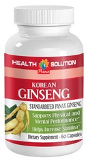 Boost Sexual Vigor – Korean Ginseng 350mg – Korean Red Ginseng Capsule 1B
