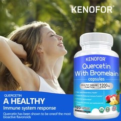 Quercetin bromelain capsules for high-intensity training Build up resistance