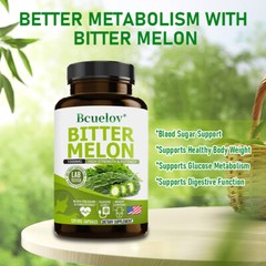 Bitter Melon Capsules Regulate Blood Sugar Weight Loss Enhance Cardiovascular