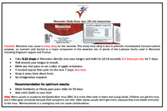 Monocine-Mononucleosis and anti Epstein-Barr /drops (1 Bottle,30 ml)