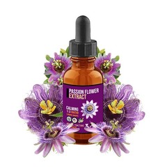 Passion Flower Extract – Calm Anxiety Stress Support – Easy Liquid Drops DX USA