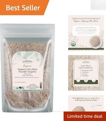 Quality Slippery Elm Bark Powder – 4oz Organic Herb Tea Enhancer
