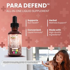 para Defend Wormwood Black Walnut Cleanse for Humans 2 Fl Oz (Pack of 1)