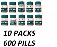 Pack of 10 Bottles LIV52 DS, Free Shipping Worldwide ( Total 600 tab ) FS}