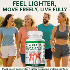 Blood Circulation & Vein Support | Blood Flow, Artery Health, Leg Vein Support