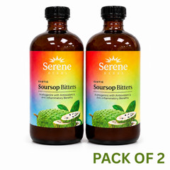 Soursop Bitters Pure 16 oz 100% Natural Detox Herb – 2 Bottles