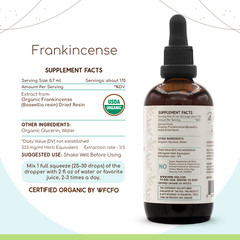 HerbEra Frankincense Alcohol-FREE Extract Tincture Organic (Boswellia Serrata)