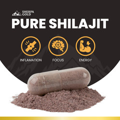 Pure Himalayan Shilajit – Energy, Hormone Balance & Immune Support with Acai