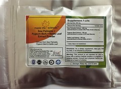 Saw Palmetto Pygeum Bark Nettle Leaf Extract Pure & High Quality