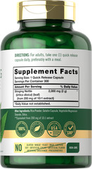 Stinging Nettle Leaf Extract 2000mg | 300 Capsules | by Carlyle