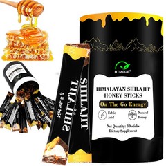 2X Better Alt Pure Himalayan Shilajit Sticks 30sticks Honey, Naturally Sweeter