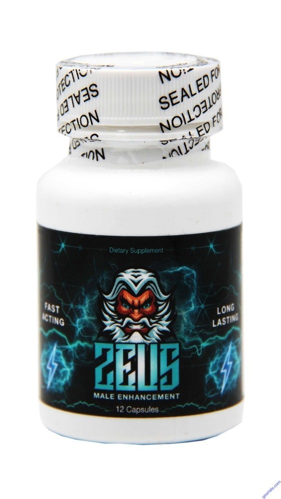 Zeus 1800mg Male Vitality & Stamina Dietary Supplement – 12 Capsules