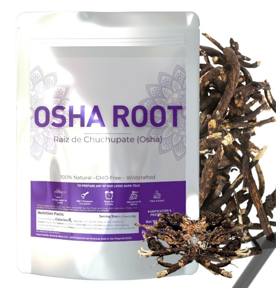 Wildcrafted Osha Root 1oz (28g) – (Ligusticum Porteri) – Chuchupate Whole Root f