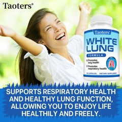 White Lung – Lung Cleanse & Detox.Support Clear Lungs a Healthy Lungs Supplement