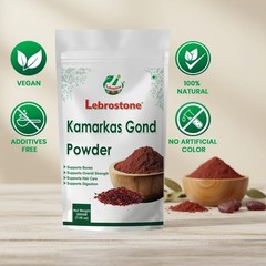 Kamarkas Gond Powder 200g Herbal Wellness Supplement Premium Pure Quality Powder