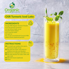 Organic Turmeric Powder W/Curcumin | 35.27 Ounce / 2.2 LBS | USDA Organics and N