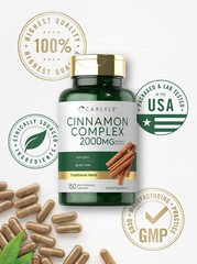 Ceylon Cinnamon Complex with Gymnema and Mulberry | 150 Capsules | by Carlyle
