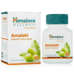 6 pack X Himalaya AMALAKI 60 Tabls, Amla Gooseberry, Vitamin C rich Free Ship