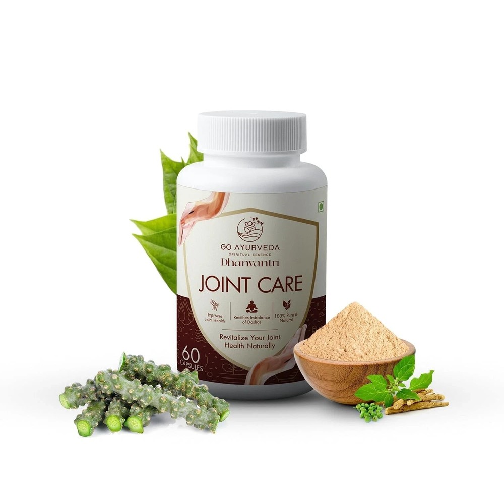 Go Ayurveda Dhanvantri Joint Care Capsules, 60 Capsules w193