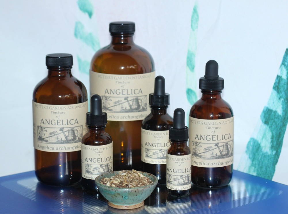 ANGELICA Tincture Analgesic Anxiety Move Congestion Phlegm ORGANIC FOLK Remedy
