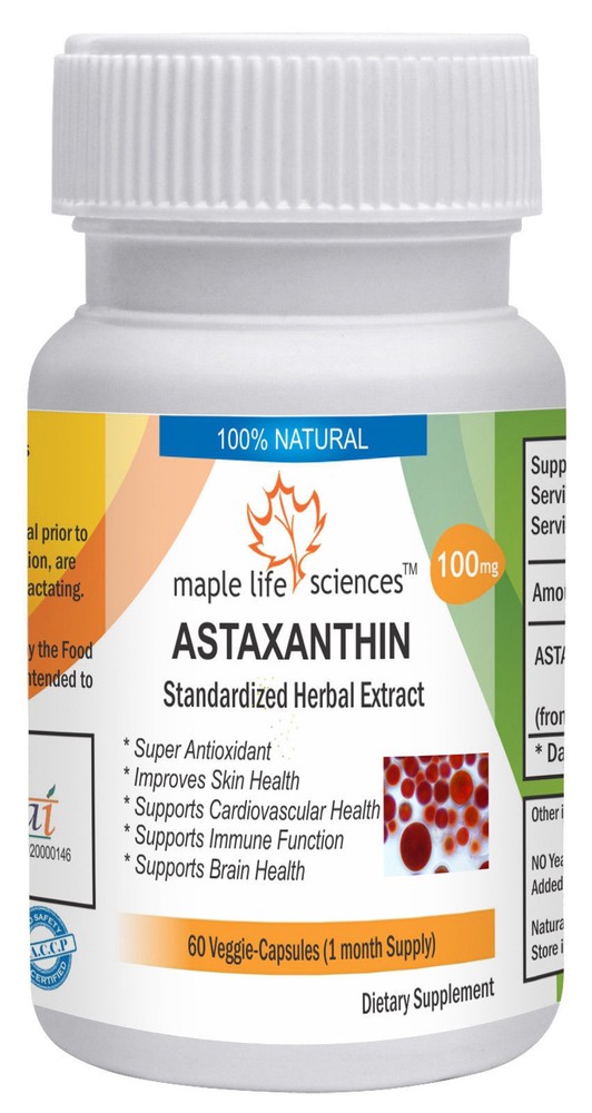 ASTAXANTHIN Extract Capsules Pure & High Quality
