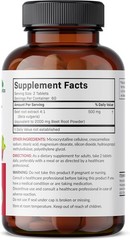 Futurebiotics Beet Root Extra Strength, Non-GMO, 120 120 Count (Pack of 1)