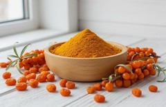 Sea Buckthorn Powder 3.5 oz (100g) | 100% Pure | Premium Natural Product