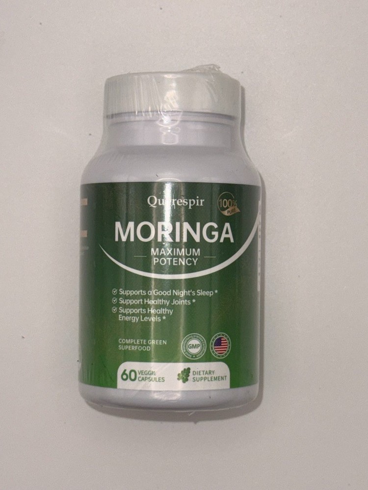 Moringa Powder Capsules Pure Nutrient-Rich Moringa Powder A Natural Green A1