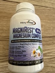 MagniRest PM Magnesium Complex Unisex 60 Capsules -2 per serv EXP 12/28 NEW