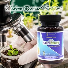 GlucoNature|Market Proven Blood Sugar Optimizer|60 Veg Capsules