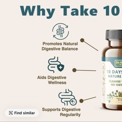 DR. HW 10 DAYS NATURAL DIGESTIVE WELLNESS Support 100%