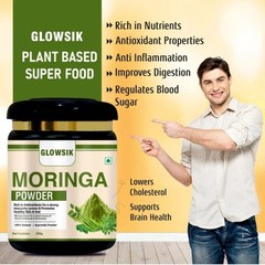 Pure Moringa Oleifera Leaf Powder | Premium Natural Green Superfood | Pack Of 2