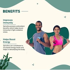 Pure Spirulina Powder 100g Premium Quality Healthy Green Superfood