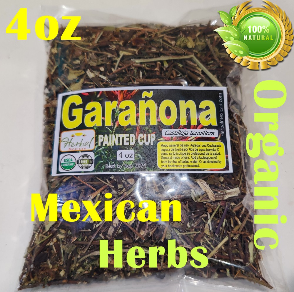 Garañona Garanona,Paintedcup herbs,Castilleja tenuiflora,Painted cup Herb/tea !