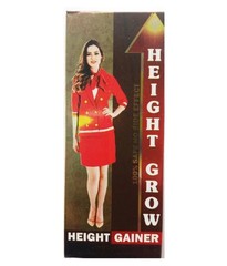 Height Grow Herbal Increase Height Gain Taller Herbal Growth 60 Caps (Unisex)