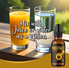 Prostrate Health Support Supplement EASY Liquid Drops Tincture Male Wellness USA